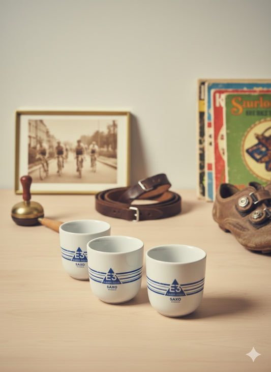 Retro espressotasjes (4 stuks)